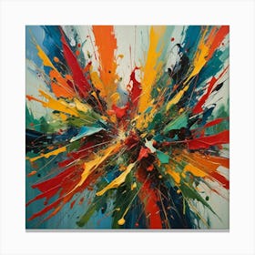 Abstract Painting 27 Canvas Print