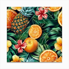 Tropical Fusion (8) Canvas Print