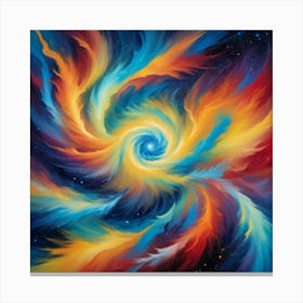 Swirling Vortex 1 Canvas Print