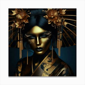 Geisha 205 Canvas Print