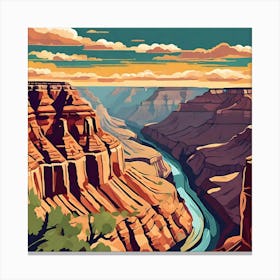 Grand Canyon 15 Canvas Print