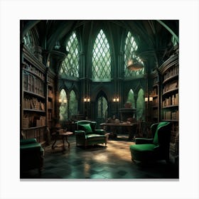 Library 3 Canvas Print