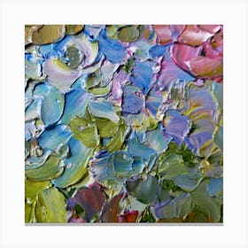 Abstract Flower Painting Canvas Print