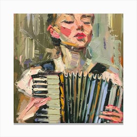 Accordion 4 Canvas Print