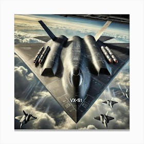 Vx S1 Shadow Viper Converted Canvas Print