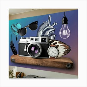 A Large Wall Art Piece That Is A Collage Of Variou Oiauredvqzmd1l51zcpweq Pquo M Ntasdghffywrudq Canvas Print