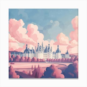 Castle In The Clouds Canvas Print