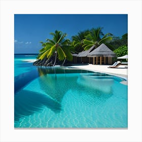 Tropical Island 2 Canvas Print