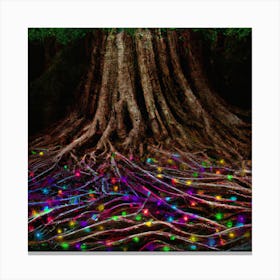 Lumiroots 001 Canvas Print