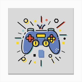 Video Game Controller 2 Canvas Print