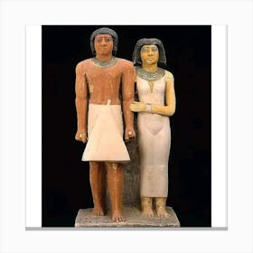 Egyptian Couple 2 Canvas Print