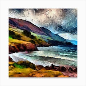 Scottish Highlands Seaside Series 5 Canvas Print
