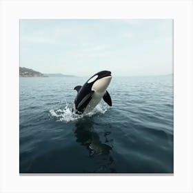 Orca Whale Canvas Print