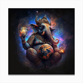Shree Ganesha 8 Canvas Print
