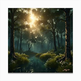 Forest 29 Canvas Print