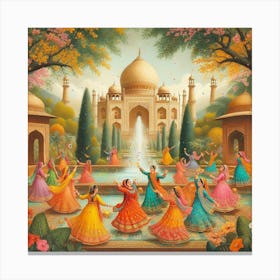 Taj Mahal Canvas Print