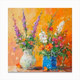 Flowers In Vases 12 Canvas Print