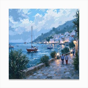 Aegean Coast 1 Canvas Print