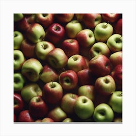Red And Green Apples 3 Canvas Print