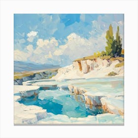 Aegean Sea Canvas Print