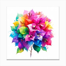 Colorful Bougainvillea Canvas Print