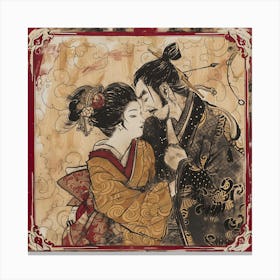 Izanami And Izanagi 5 Canvas Print