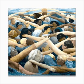 Helping Hands Canvas Print