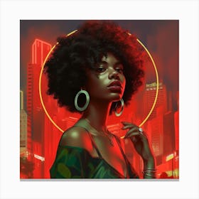 Afrofuturism 11 Canvas Print