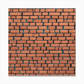 Brick Wall Background Canvas Print