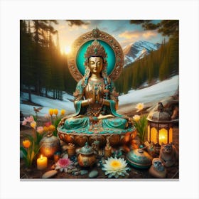 Avalokiteśvara 1 Canvas Print