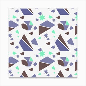 Seamless Pattern Geometric Texture Canvas Print