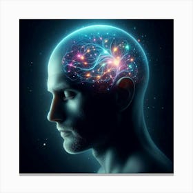 Man'S Brain Canvas Print