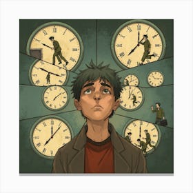 Clocks Canvas Print