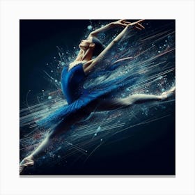 Ballet Dancer-1 Canvas Print