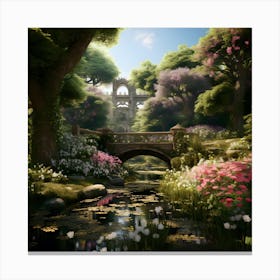 Surreal Love Garden By Csaba Fikker 30 Canvas Print