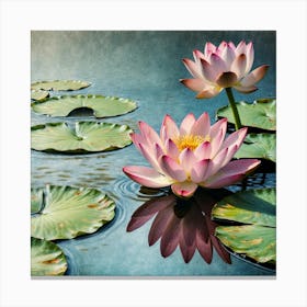 Lotus Lily Canvas Print