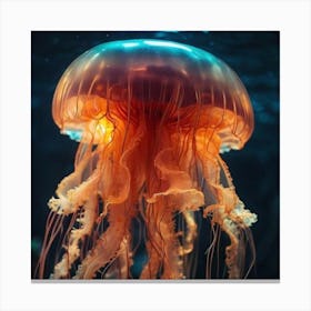 Jellyfish Canvas Print