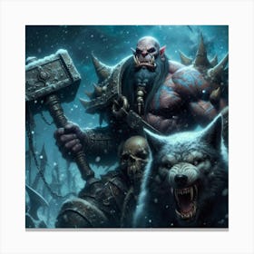 World Of Warcraft 2 Canvas Print