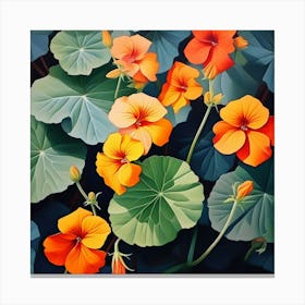 Nasturtium 4 Canvas Print