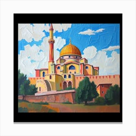 Dome Of The Rock Canvas Print