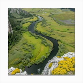 River - River Canvas Print