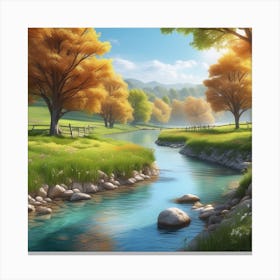 Autumn Landscape 19 Canvas Print