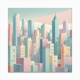 Cityscape 42 Canvas Print