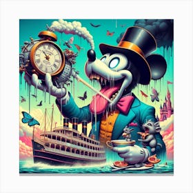 Steamboat Alice Canvas Print