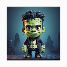 Baby Frankenstein 7 Canvas Print