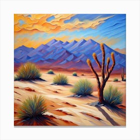 Desert Landscape 25 Canvas Print