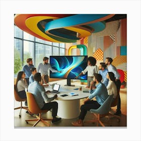 Meeting Room 2 Canvas Print