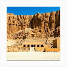 Egyptian Temple Canvas Print