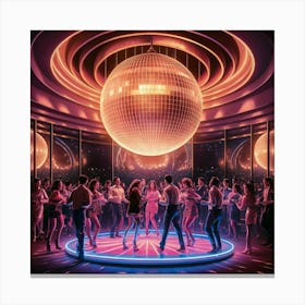 Disco Ball 12 Canvas Print