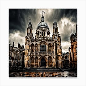 Westminster Abbey Canvas Print